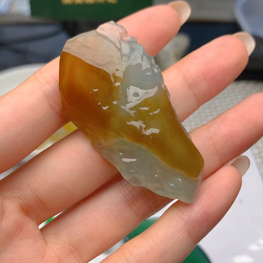 定制翡翠未镶嵌不退不换