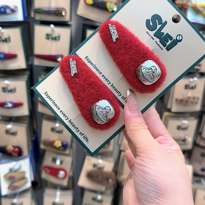 布艺非金属两个红土星掰掰