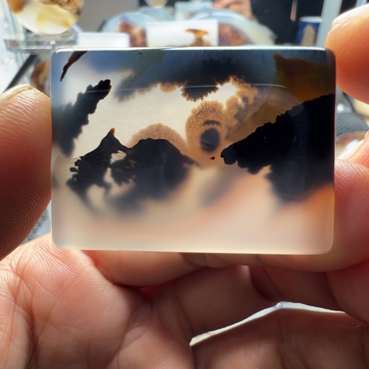 未镶嵌玛瑙/玉髓珠宝奇石