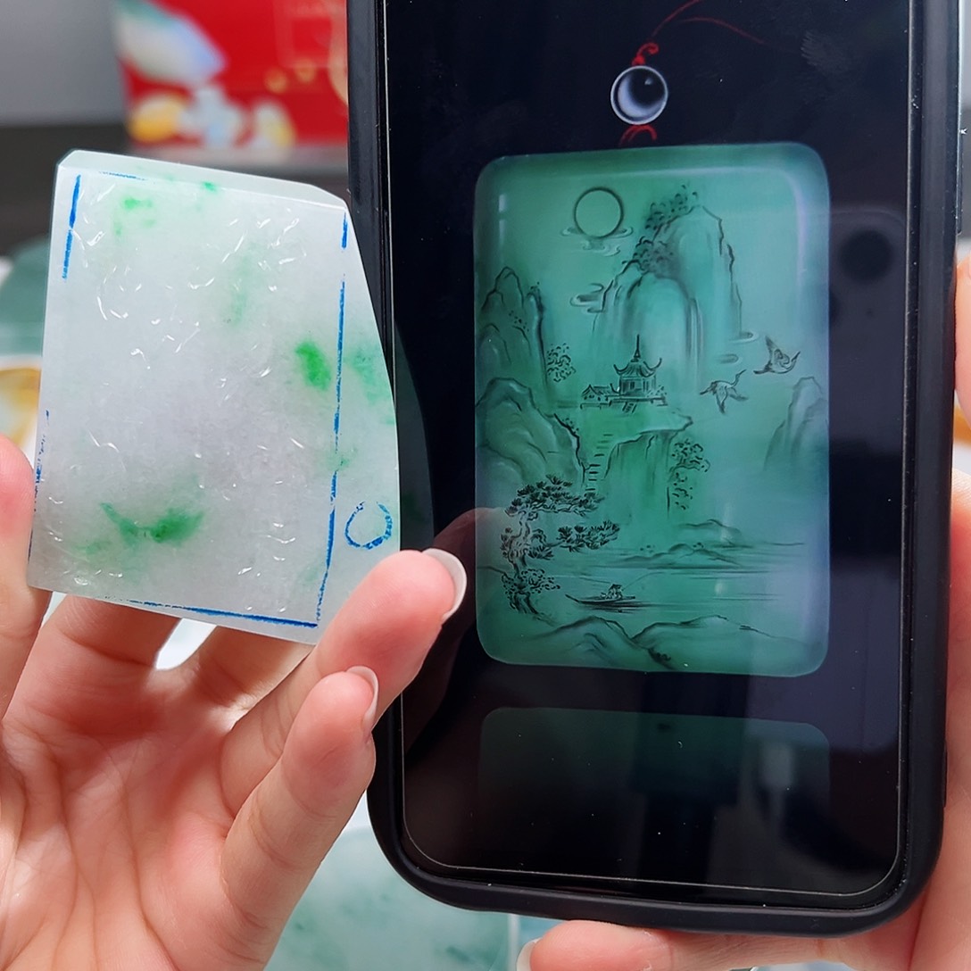 定制翡翠未镶嵌翡翠