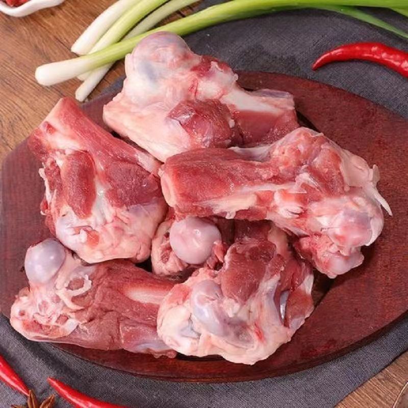 王明公黑猪筒骨4斤新鲜筒骨冷冻包装