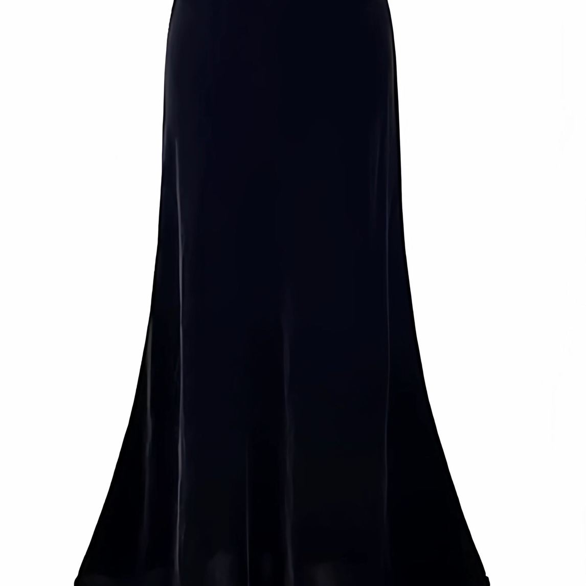 【月姐家】金丝绒半身裙女2025秋冬新款黑色高级感气质轻奢鱼尾裙