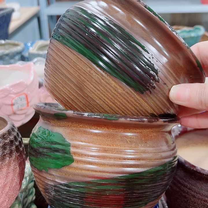 多肉陶瓷花盆满10元包邮