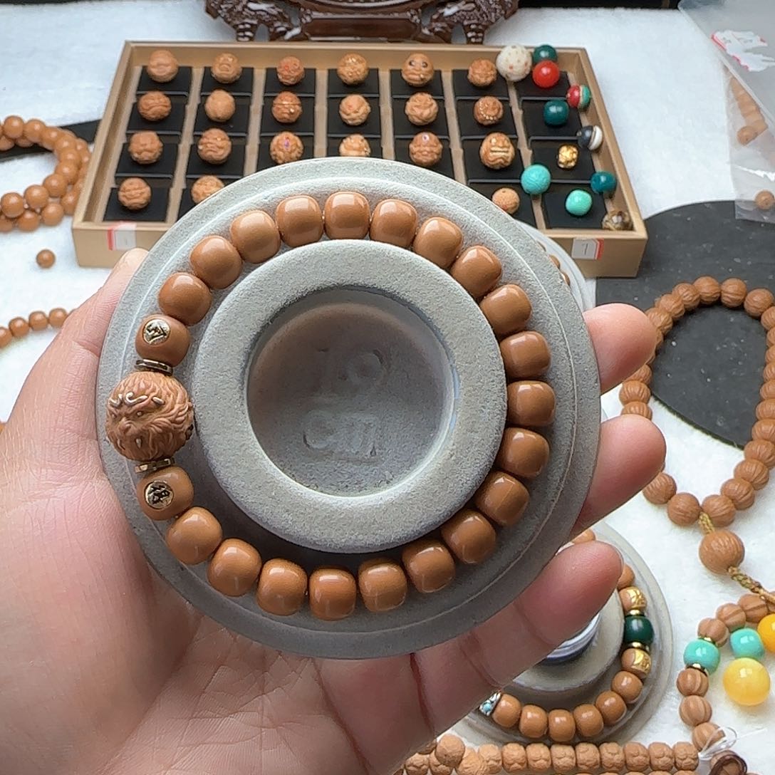 猴头核桃手串老型