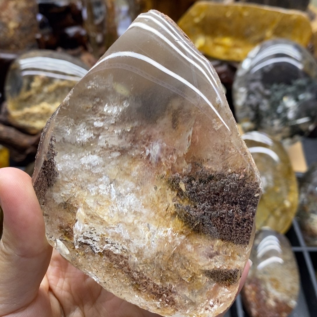 水晶珠宝半成品未镶嵌