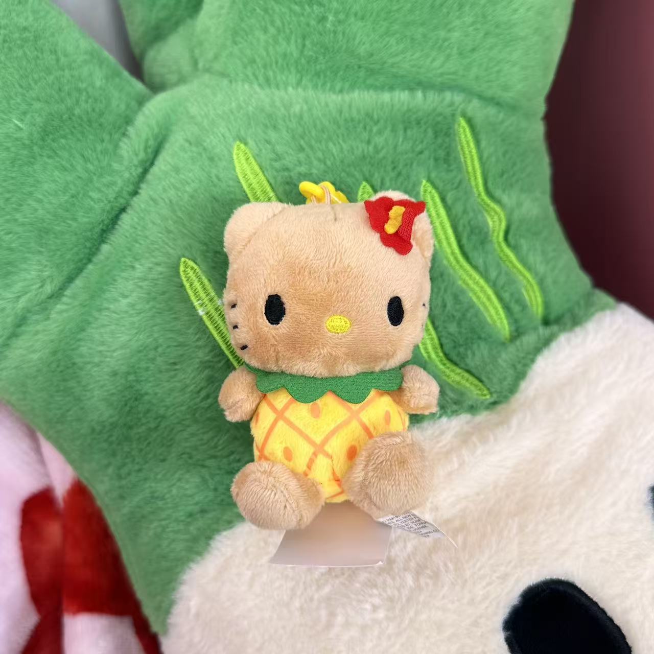  【夏威夷限定】正版HELLOKITTY美国夏威夷菠萝仔菠萝装KT挂件
