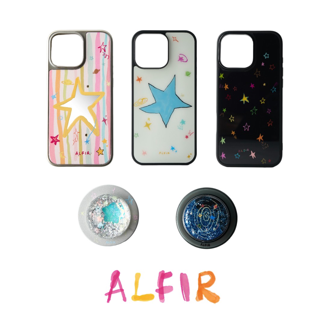 Alfir·彩色星星系列磁吸手机壳 抗摔防摔撞色磁吸原创iPhone17pro