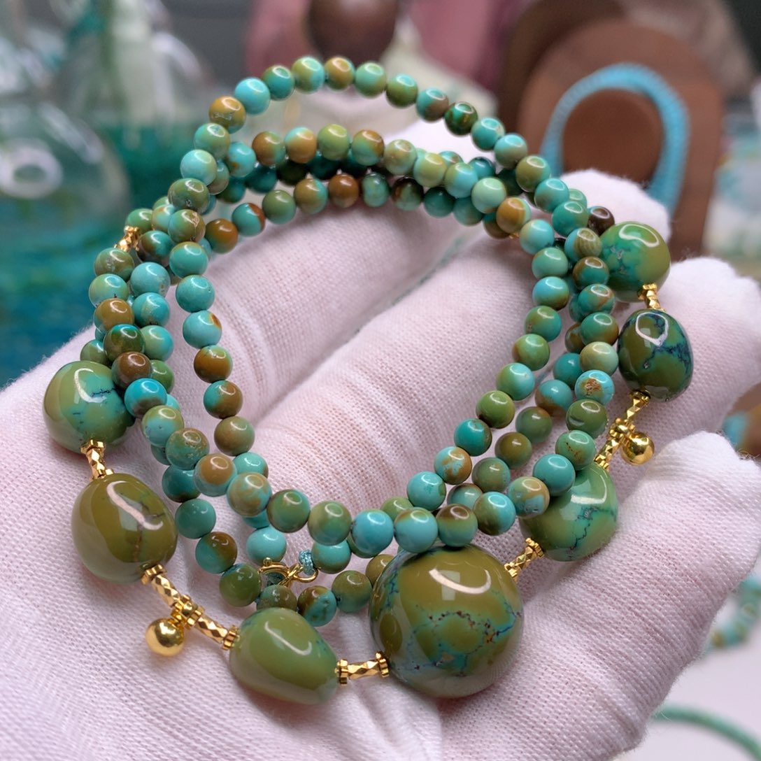 绿松石未镶嵌配饰