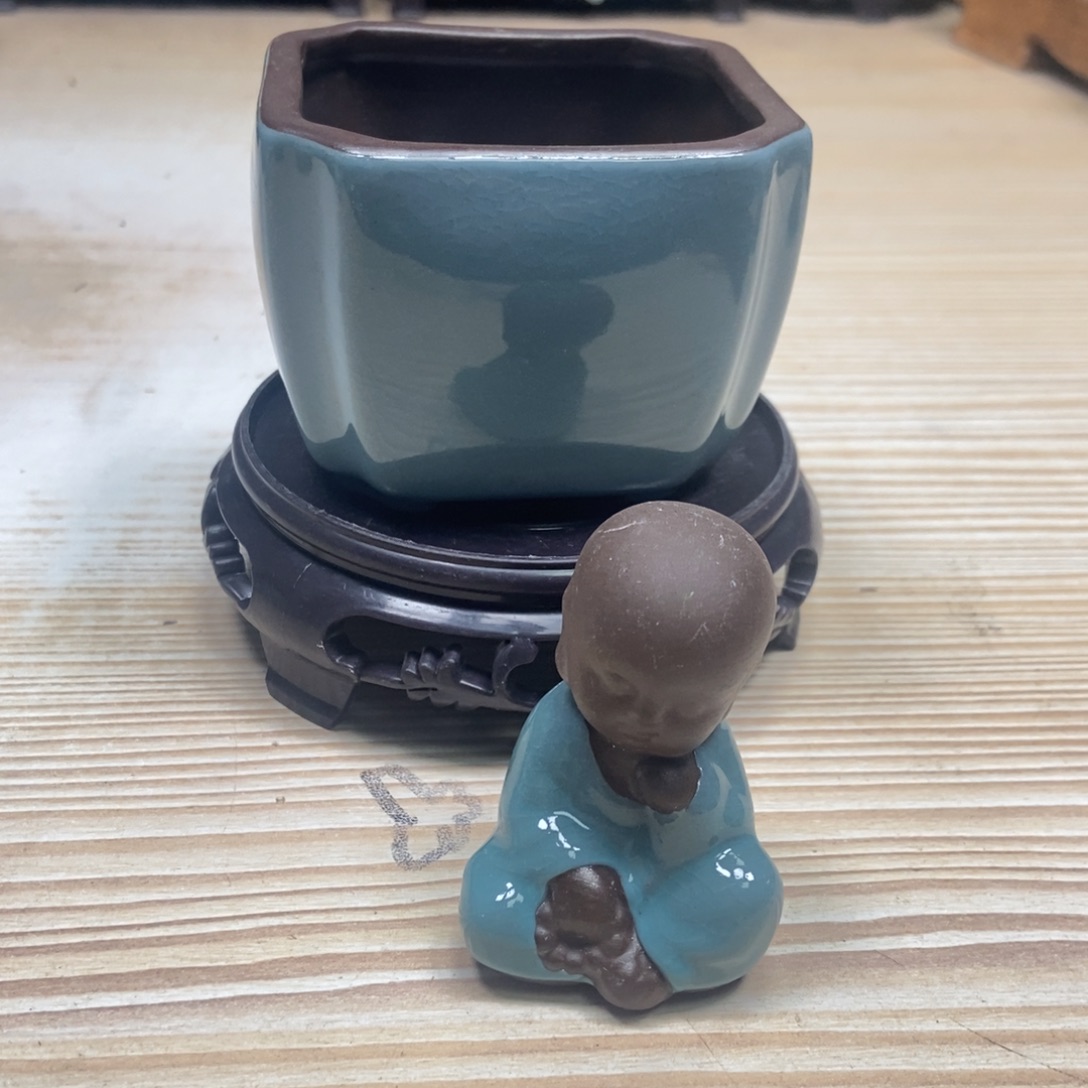 瓷片陶瓷花盆陶瓷艺术