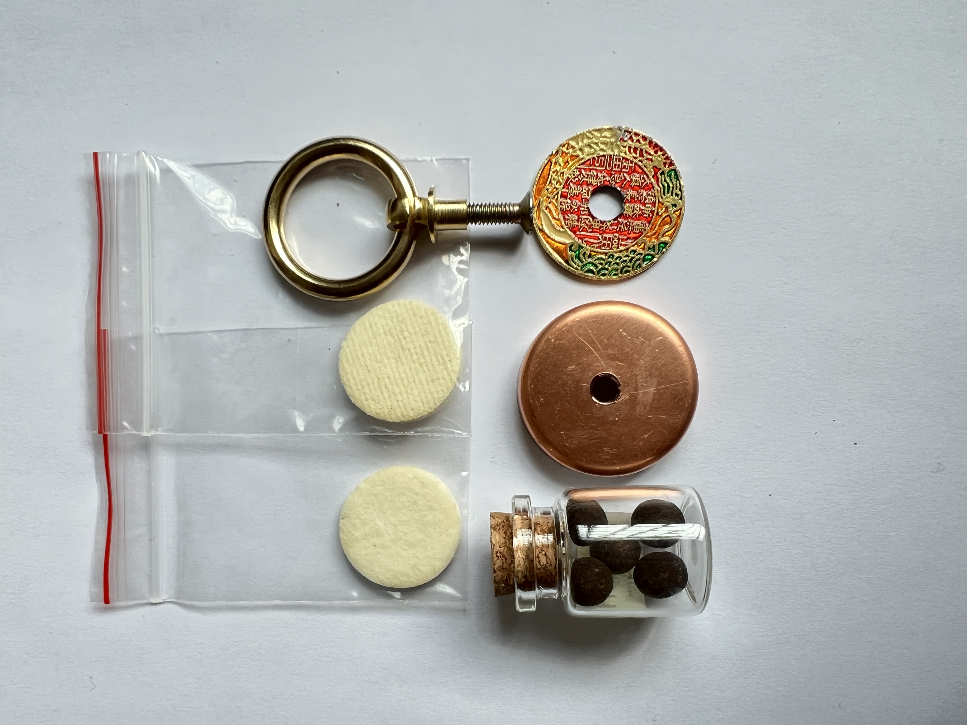 升级内置香仓指尖陀螺配件（不影响灭火胶套使用）➕触媒2片