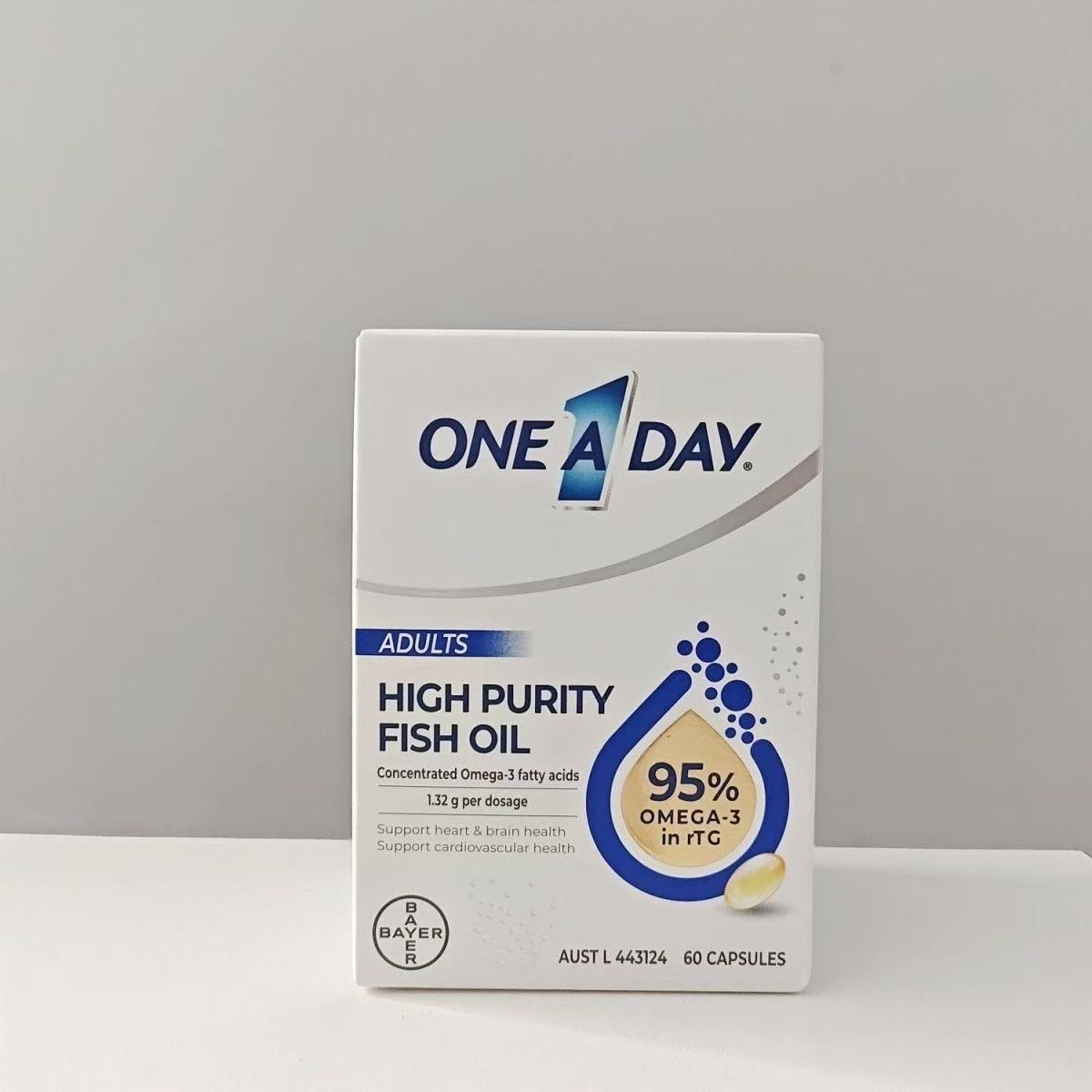 拜耳oneaday高浓度天然深海鱼油