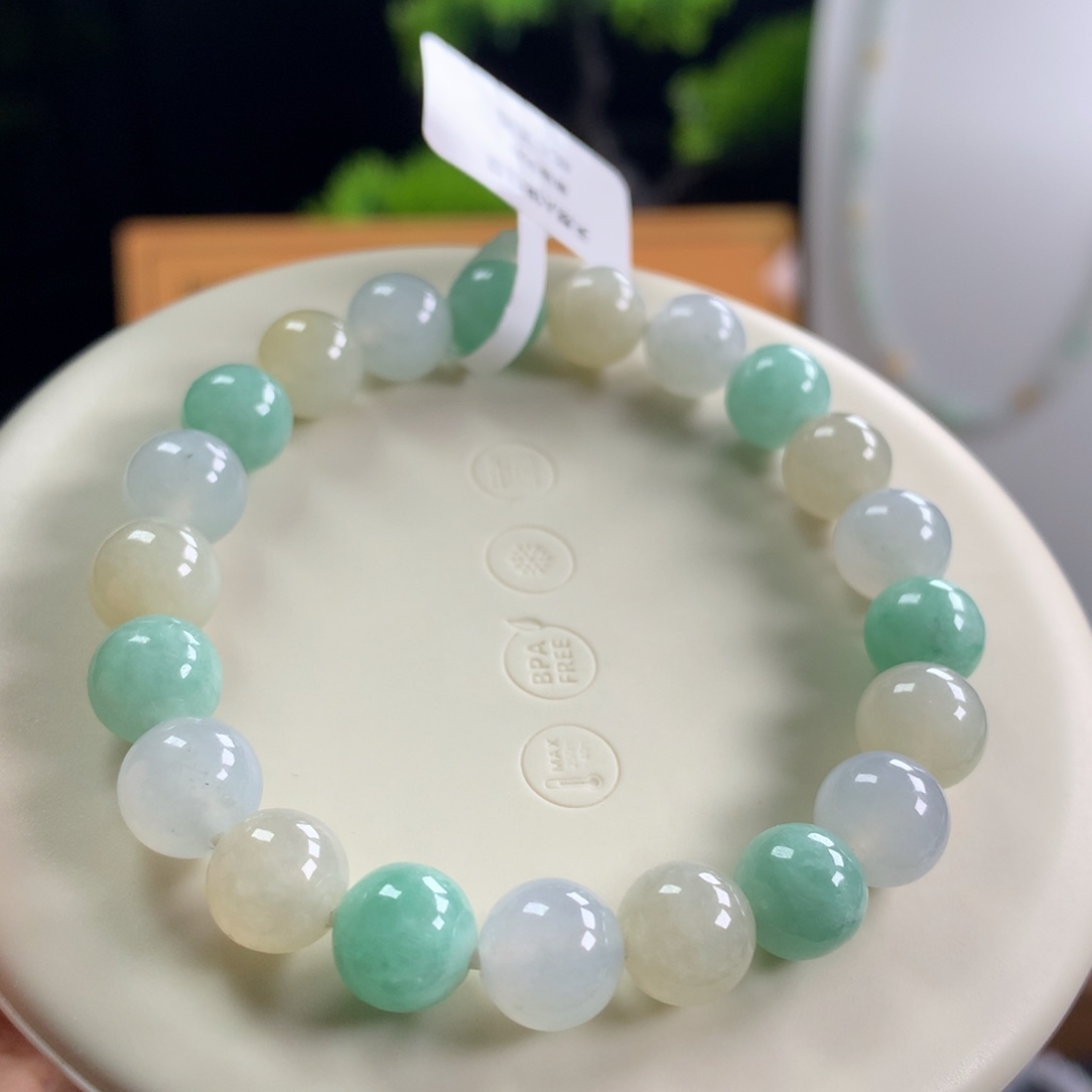 翡翠未镶嵌手链卡9