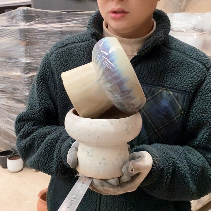 红陶红陶正品高13口13