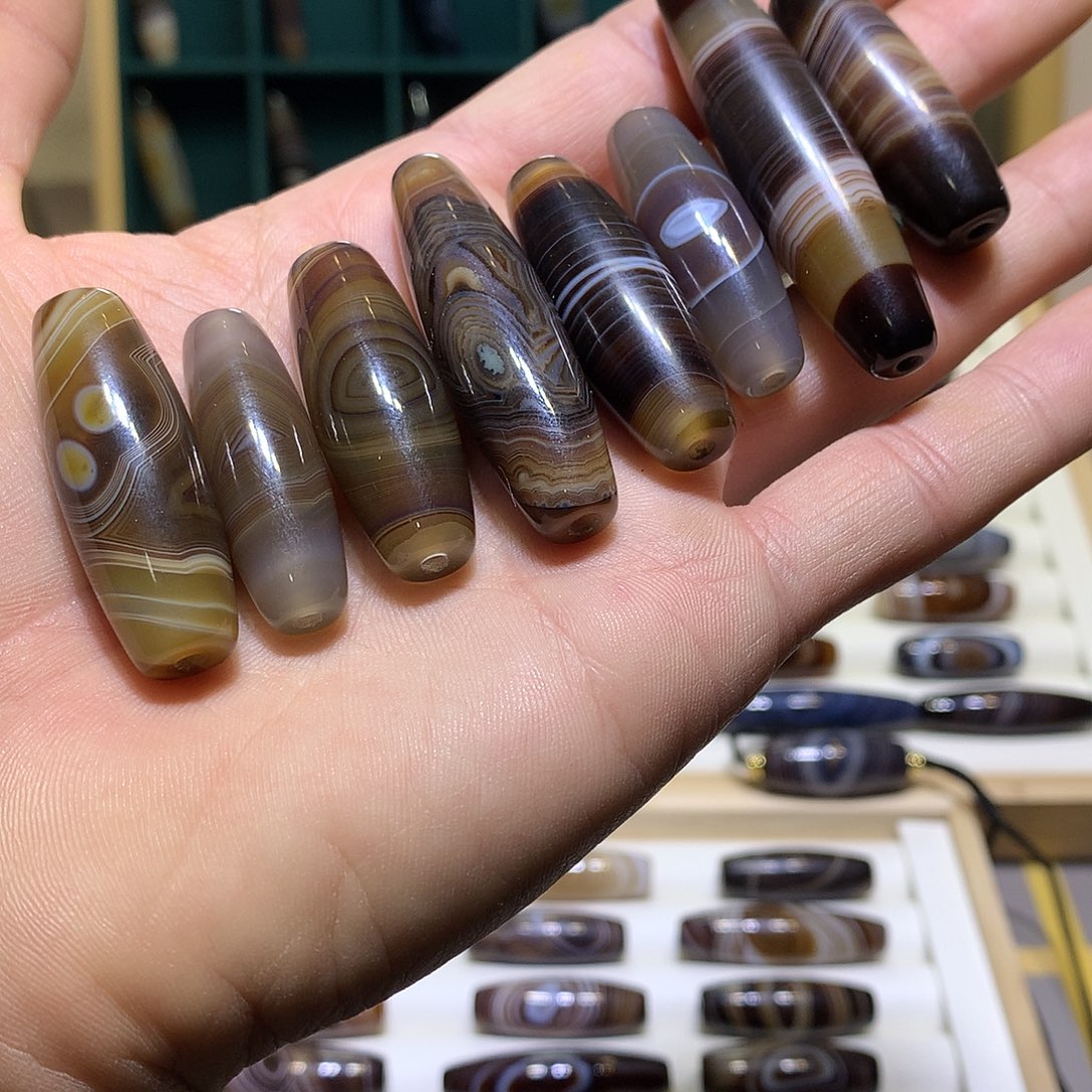 禹***德玛瑙/玉髓未镶嵌吊坠(不含链)