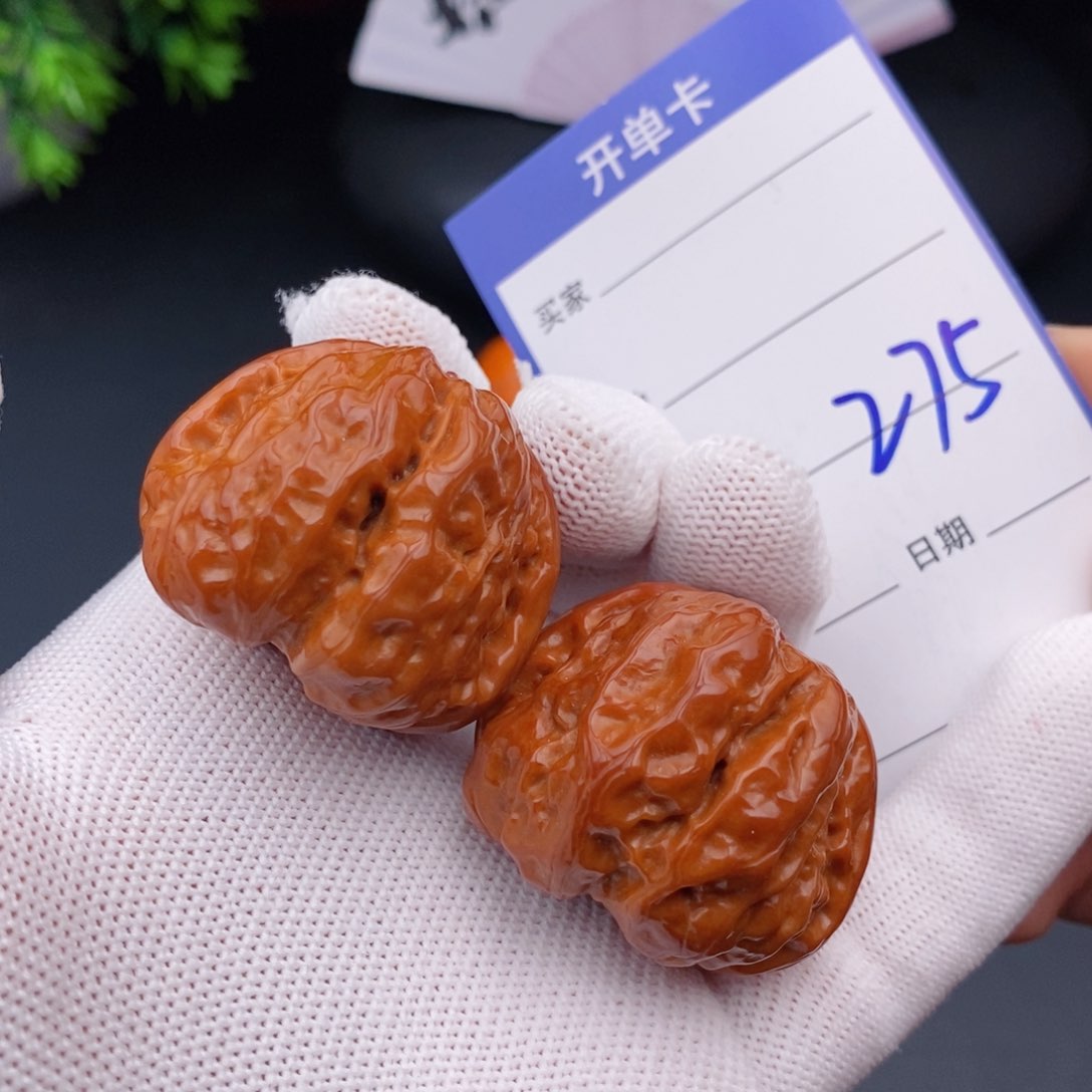 文玩核桃把件38蛤蟆头275