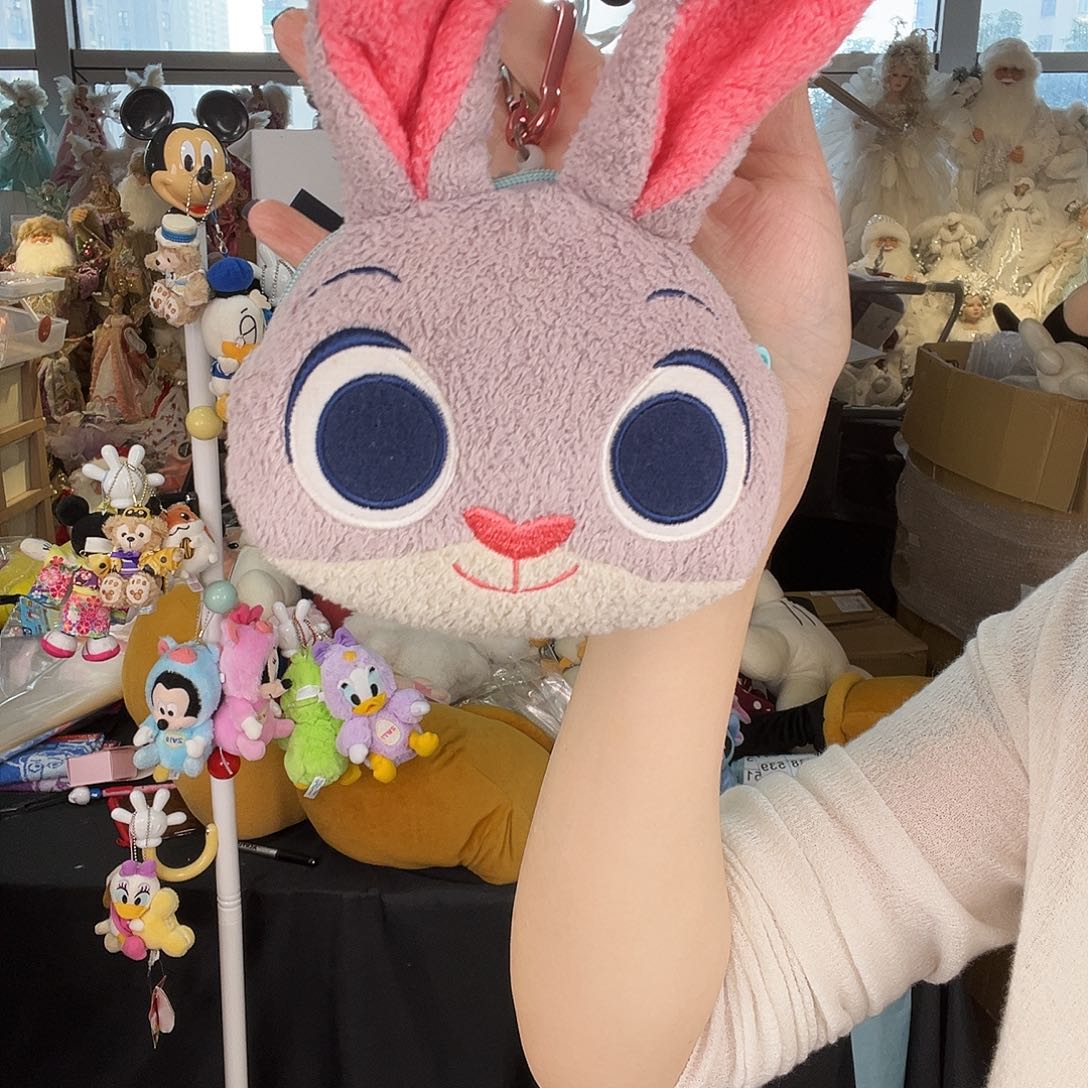 毛绒520朱迪零钱包包