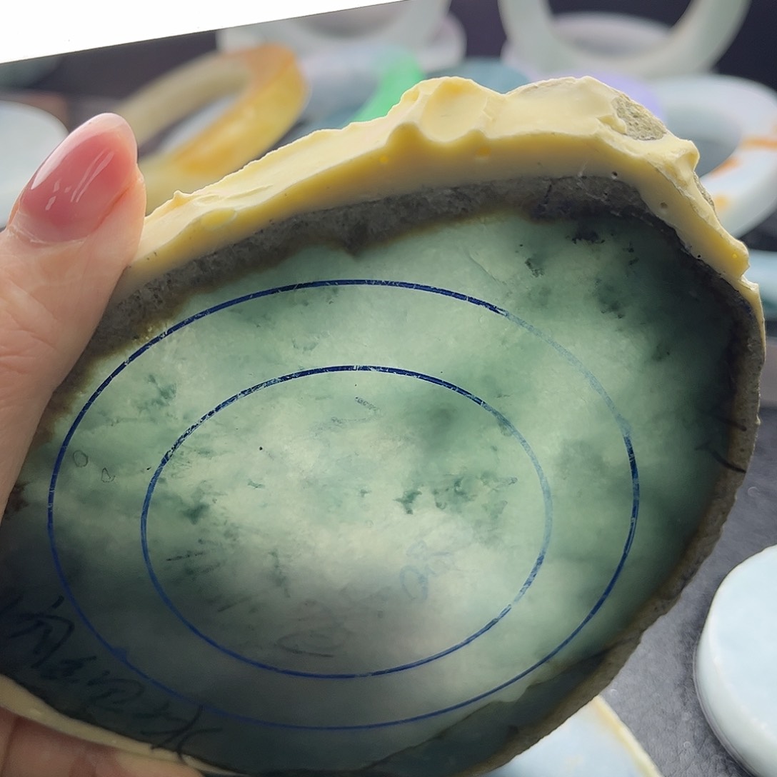 未镶嵌正定制翡翠.***海