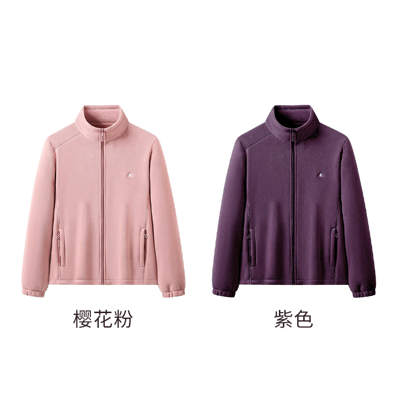 奥粒绒带刺绣男女款外套P0100 P0101