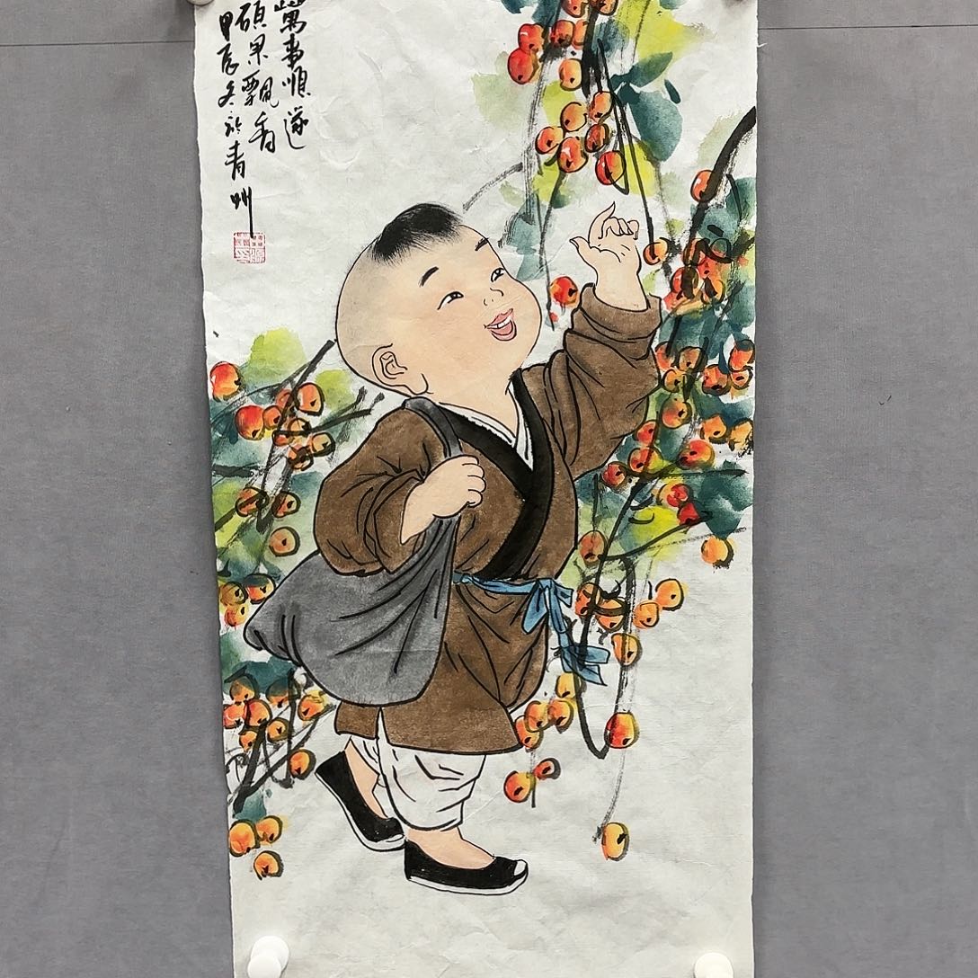 国画亲笔手绘原创1