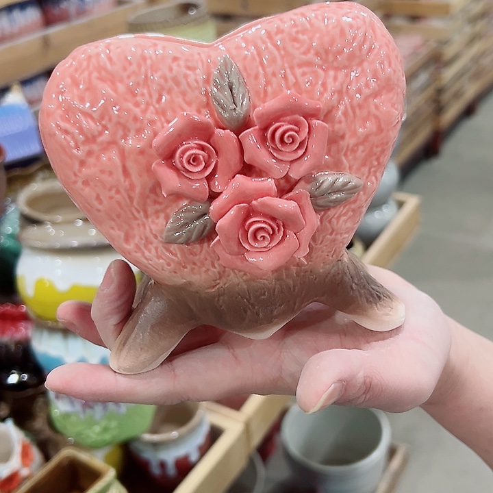 有孔.凑满10元发货多肉陶瓷花盆！
