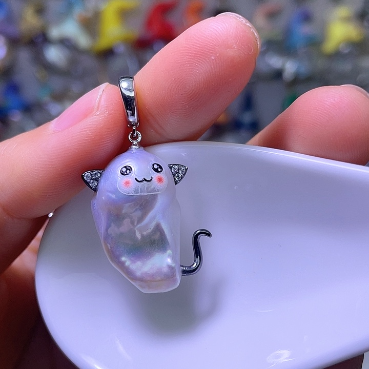 淡水珍珠合金颈饰82