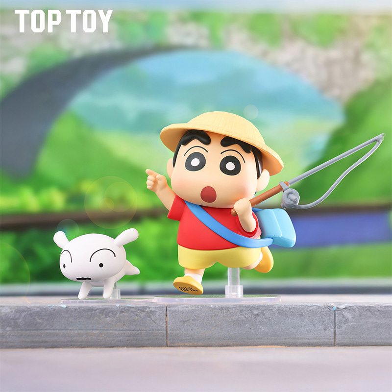 【TOPTOY】蜡笔小新夏日大作战系列手办盲盒摆件玩具可爱卡通周边