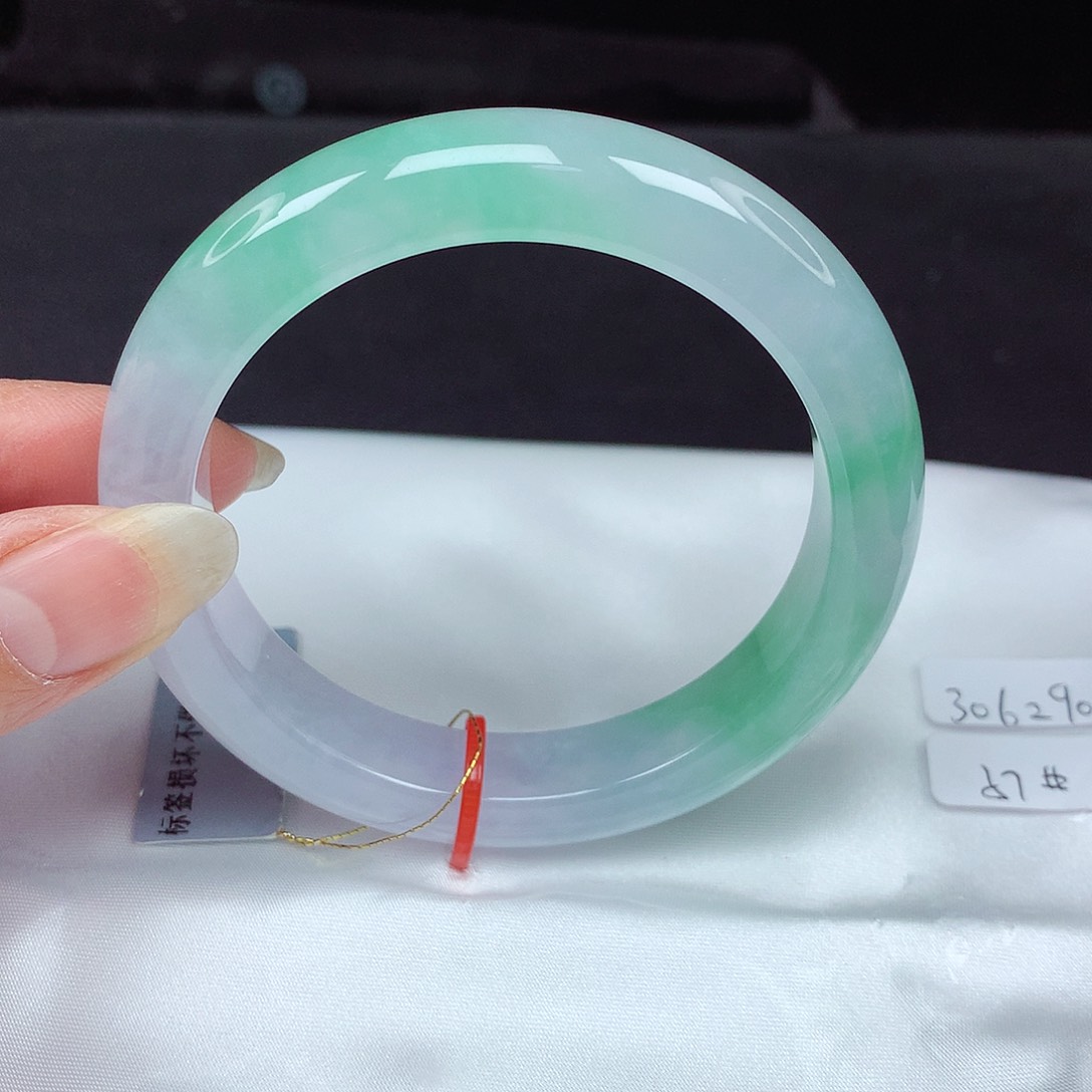 未镶嵌手镯翡翠57圈050