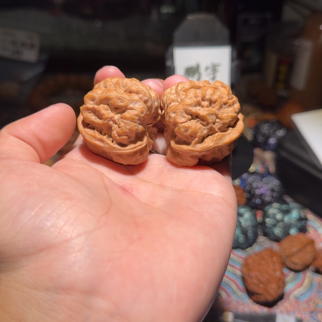 把件文玩核桃17978号39蛤蟆头蛤蟆头