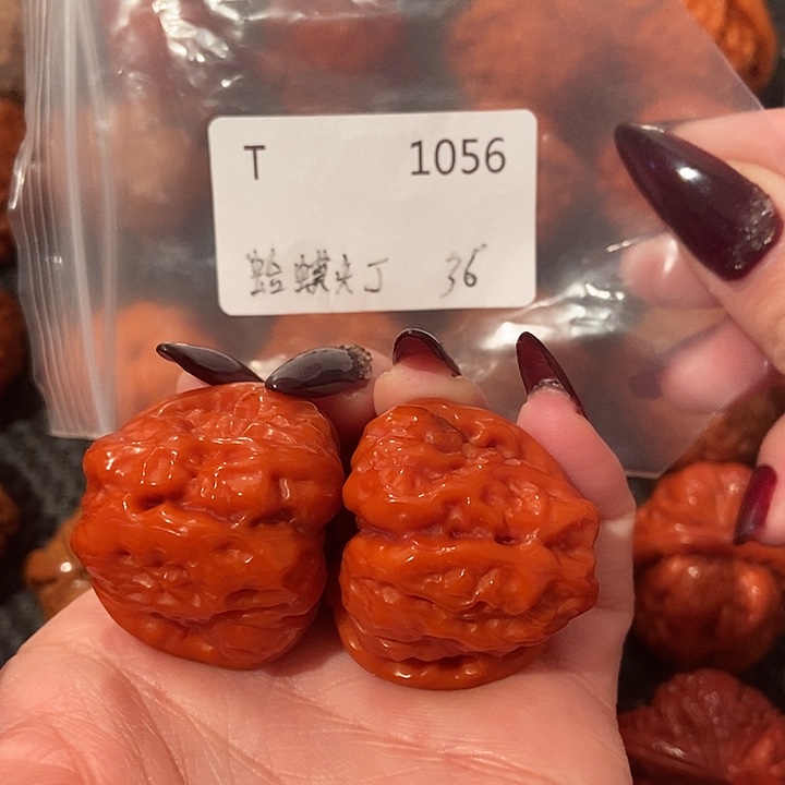 吊坠文玩核桃蛤蟆头36