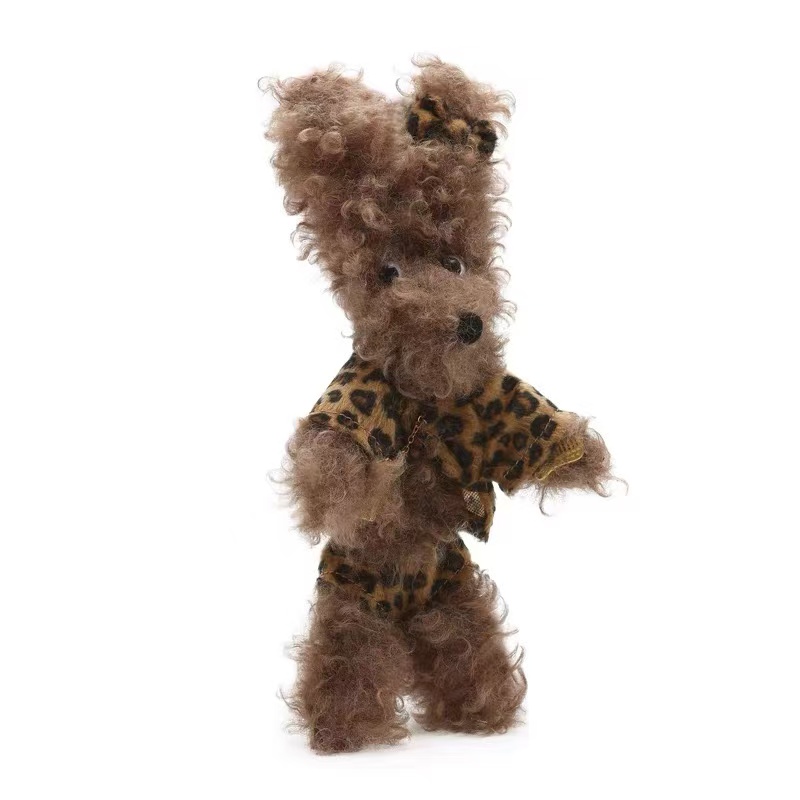 明星同款潦草小狗挂件毛绒礼物