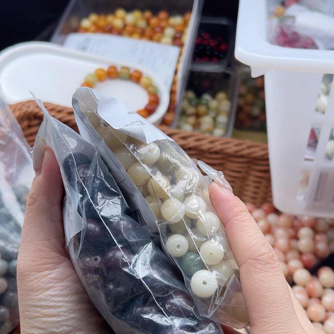 白玉菩提吊坠a锅底15mm/80颗