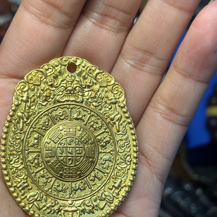 至****爲 铜星月菩提吊坠项链