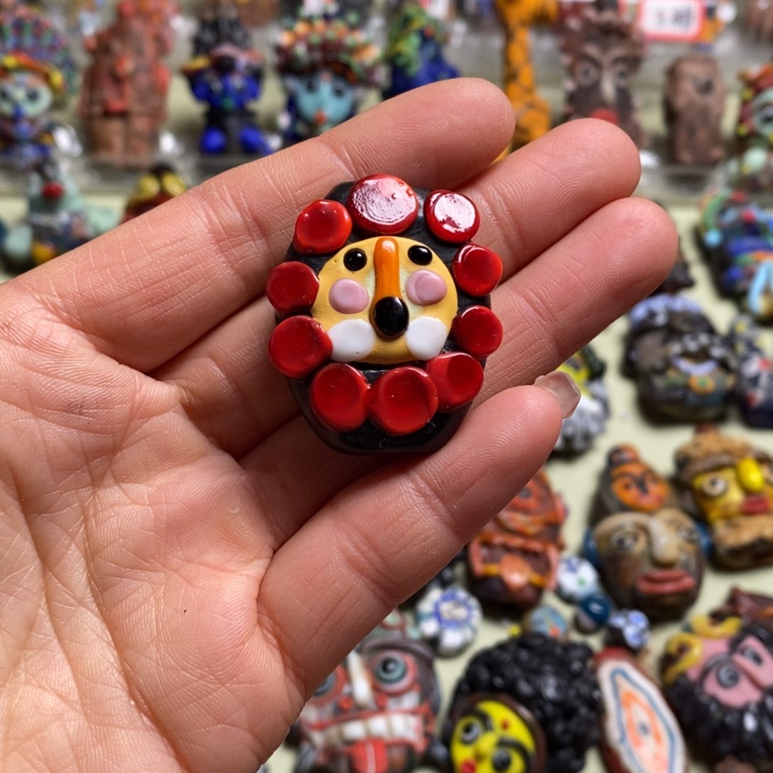 琉璃颈饰福利狮子可选