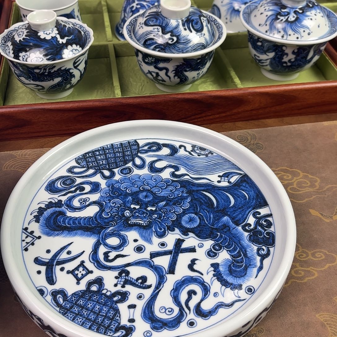 L***¥盖碗陶瓷景德镇手绘茶器