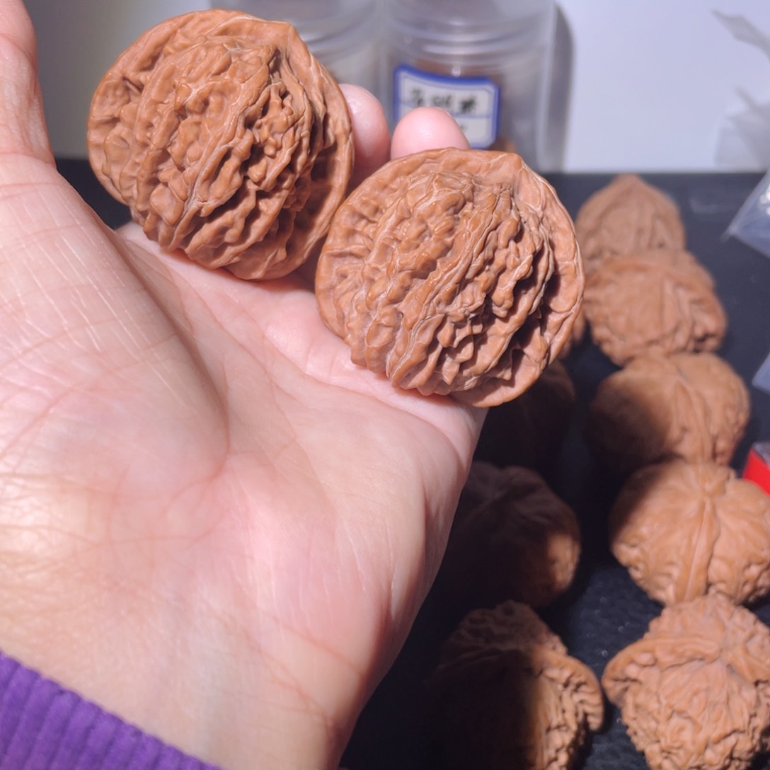 吊坠桃核“****”43尺四座楼