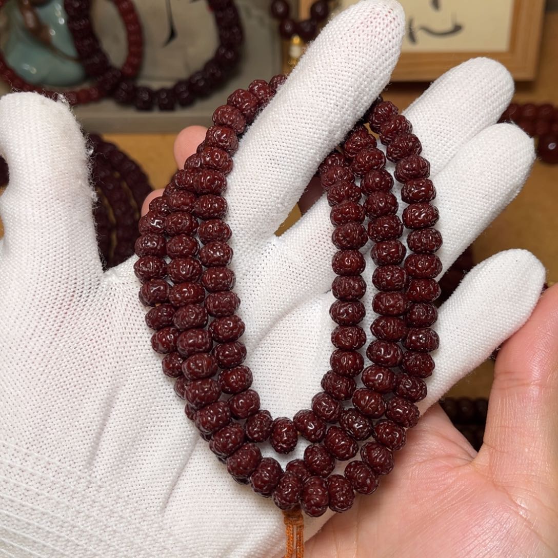 清***旧吊坠金刚菩提金刚脖挂8