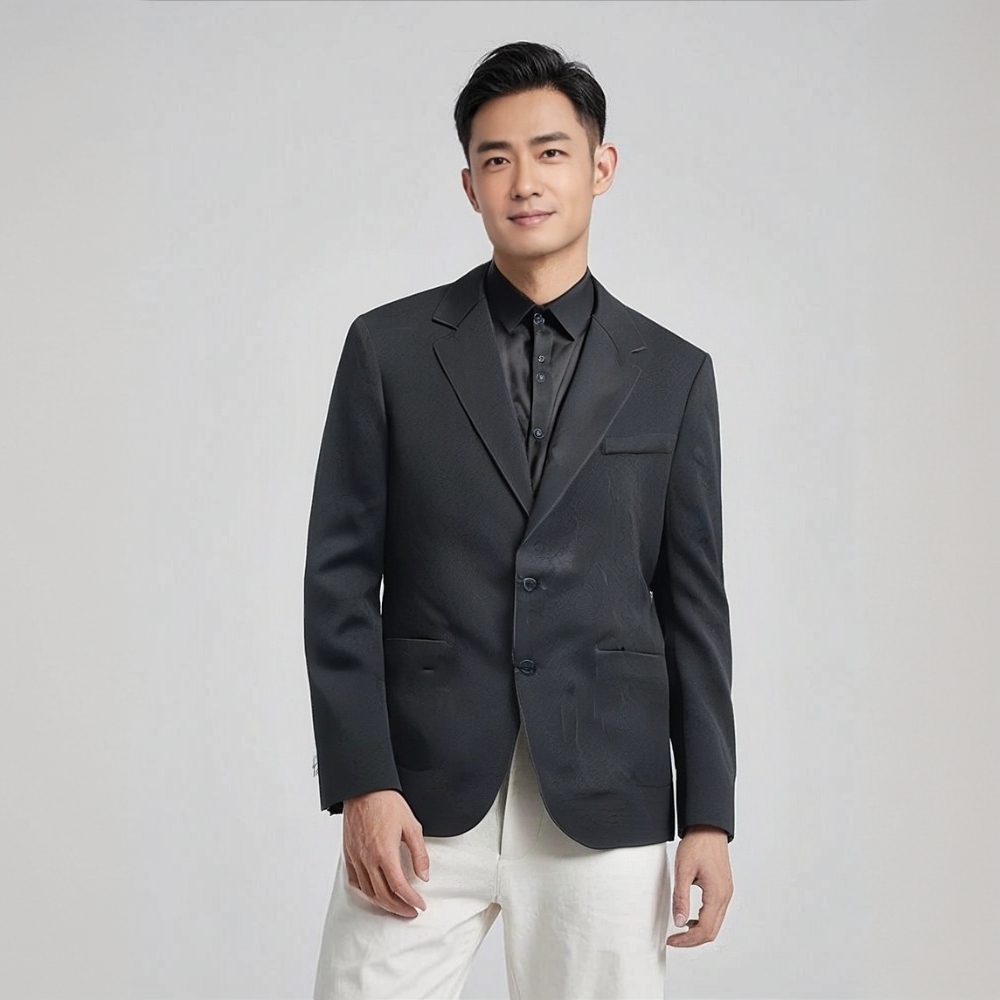 男款时尚休闲高定西服1251