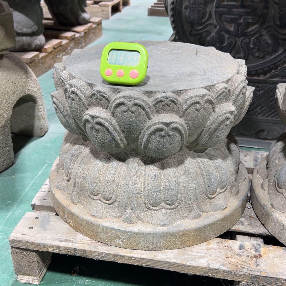 天然青石，竞拍不包邮，莲花座