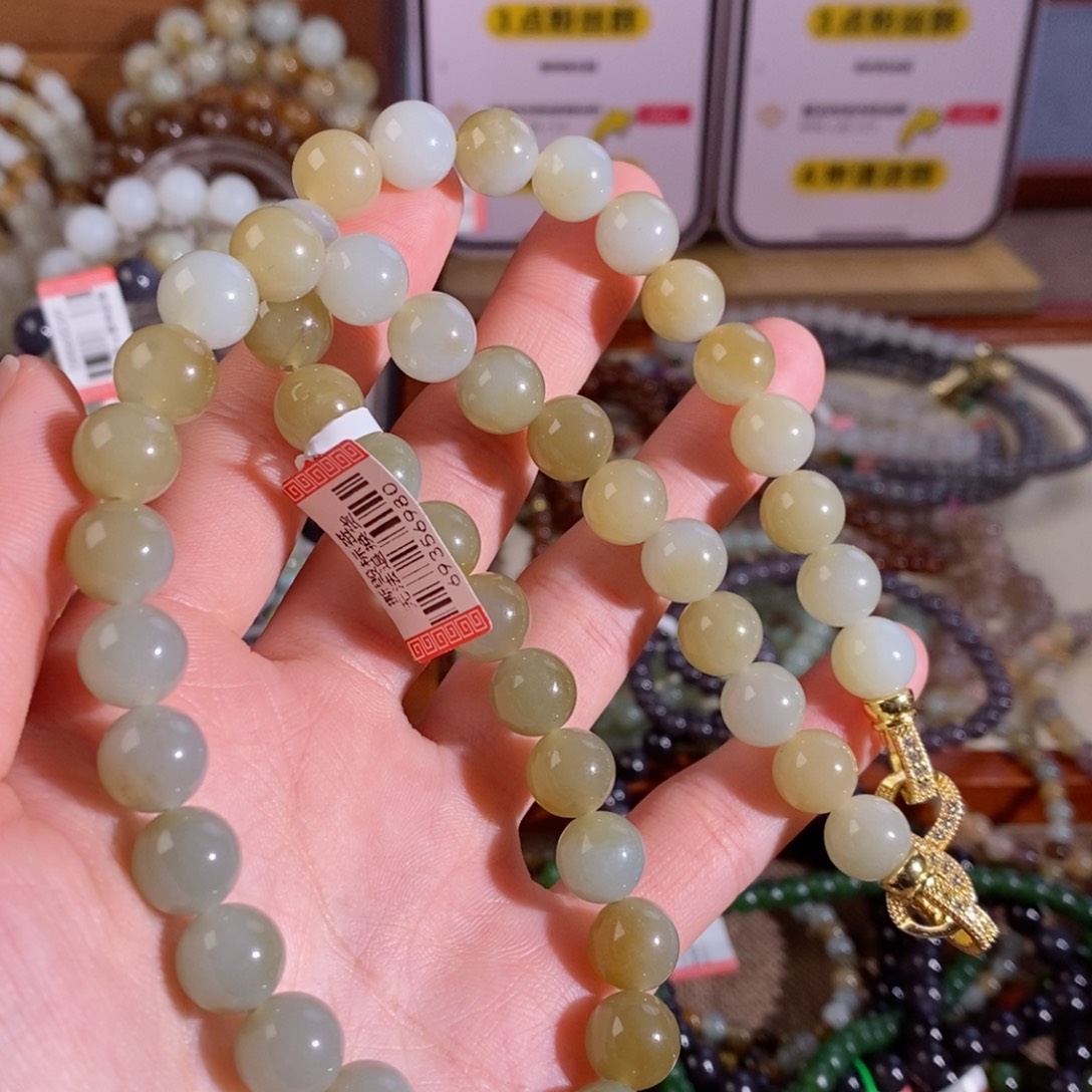 和田玉手链未镶嵌