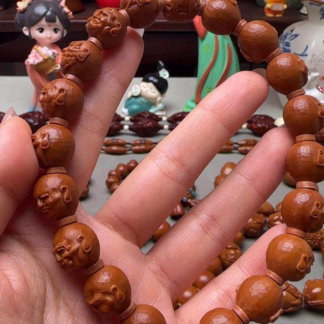 ****…橄榄核手串/手链须派罗汉