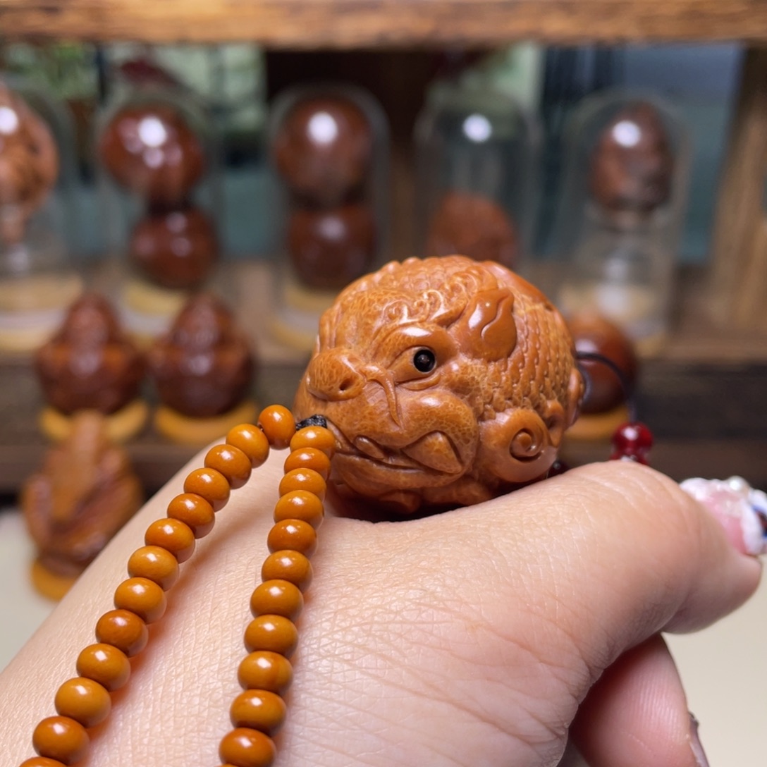 佛螺菩提吊坠祥云貔貅链子一套
