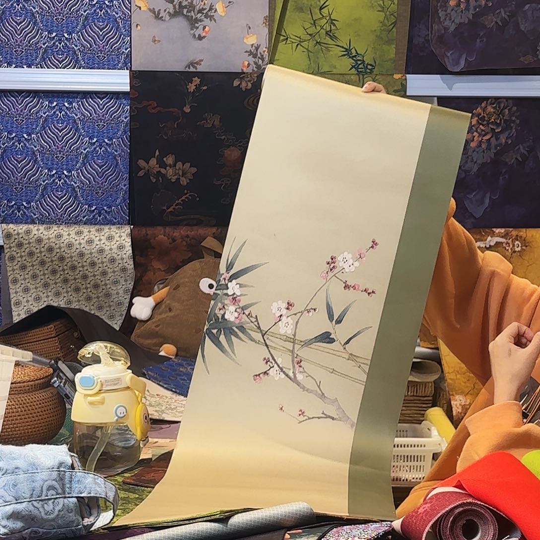 茶道配件配件两米一孤品梅