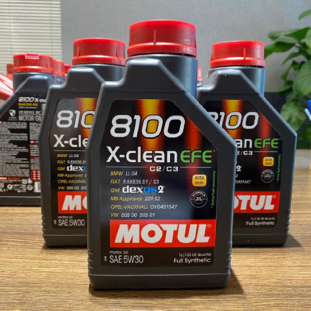 摩特8100 X-clean5W-30全合成发动机油1L 国行官方正品带扫码查询