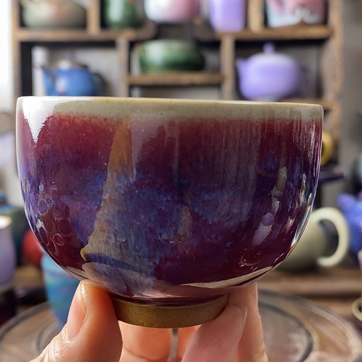 中国神后钧瓷茶具