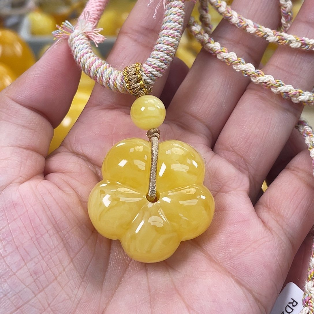 琥珀未镶嵌裸石h6