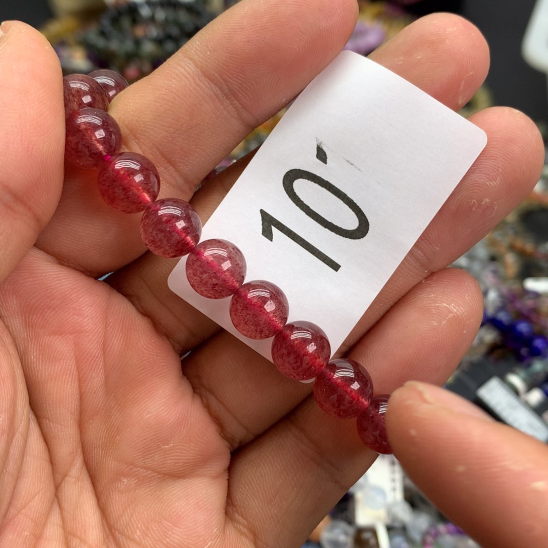 【闪购商品】石英质玉手链未镶嵌手链