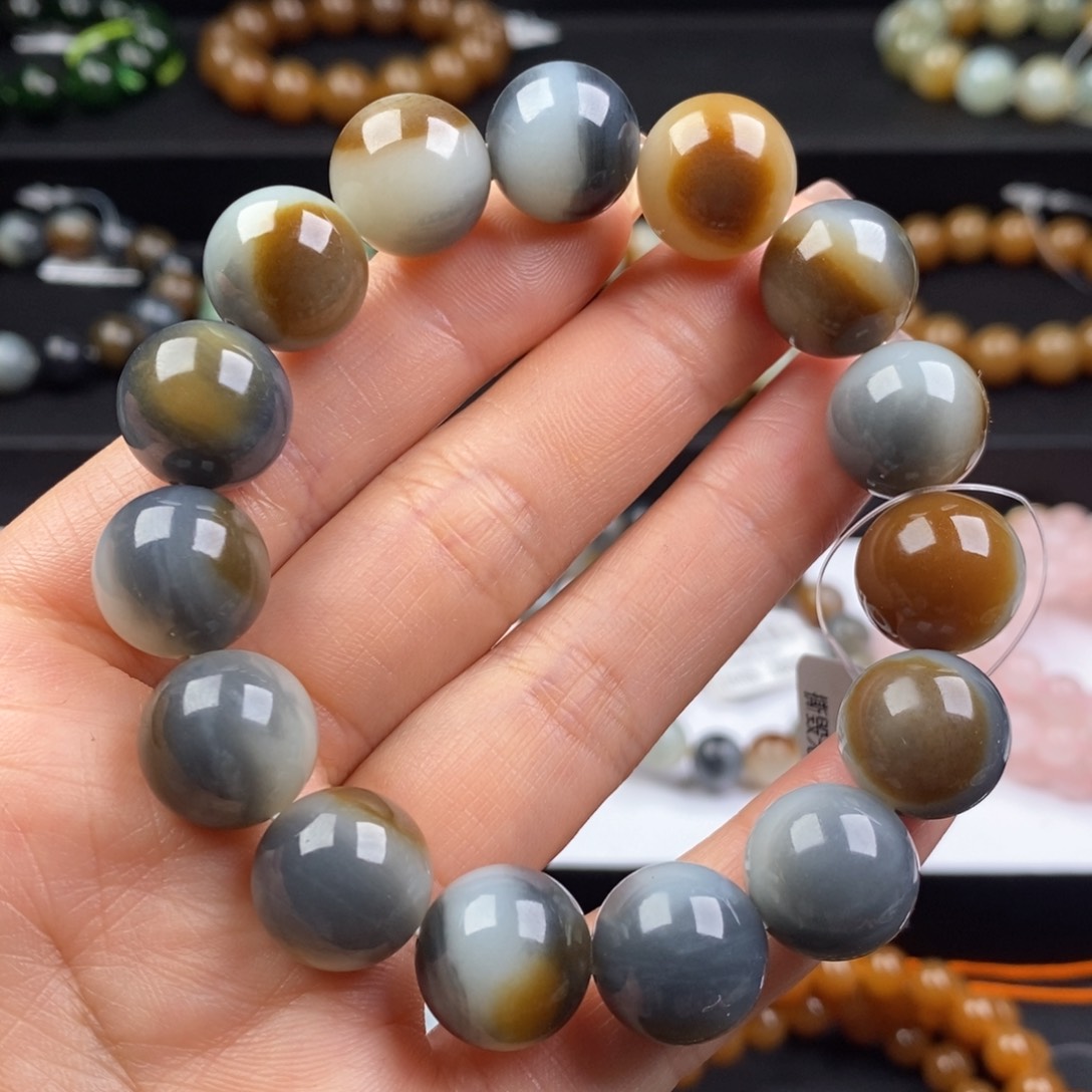 手链未镶嵌和田玉手串