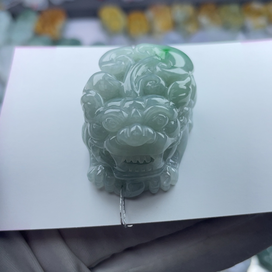 翡翠颈饰未镶嵌?**?貔貅