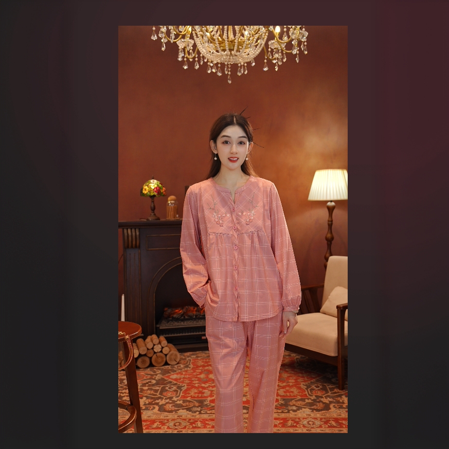 七七2025冬款绒款爆款两件套可外穿家居服HS