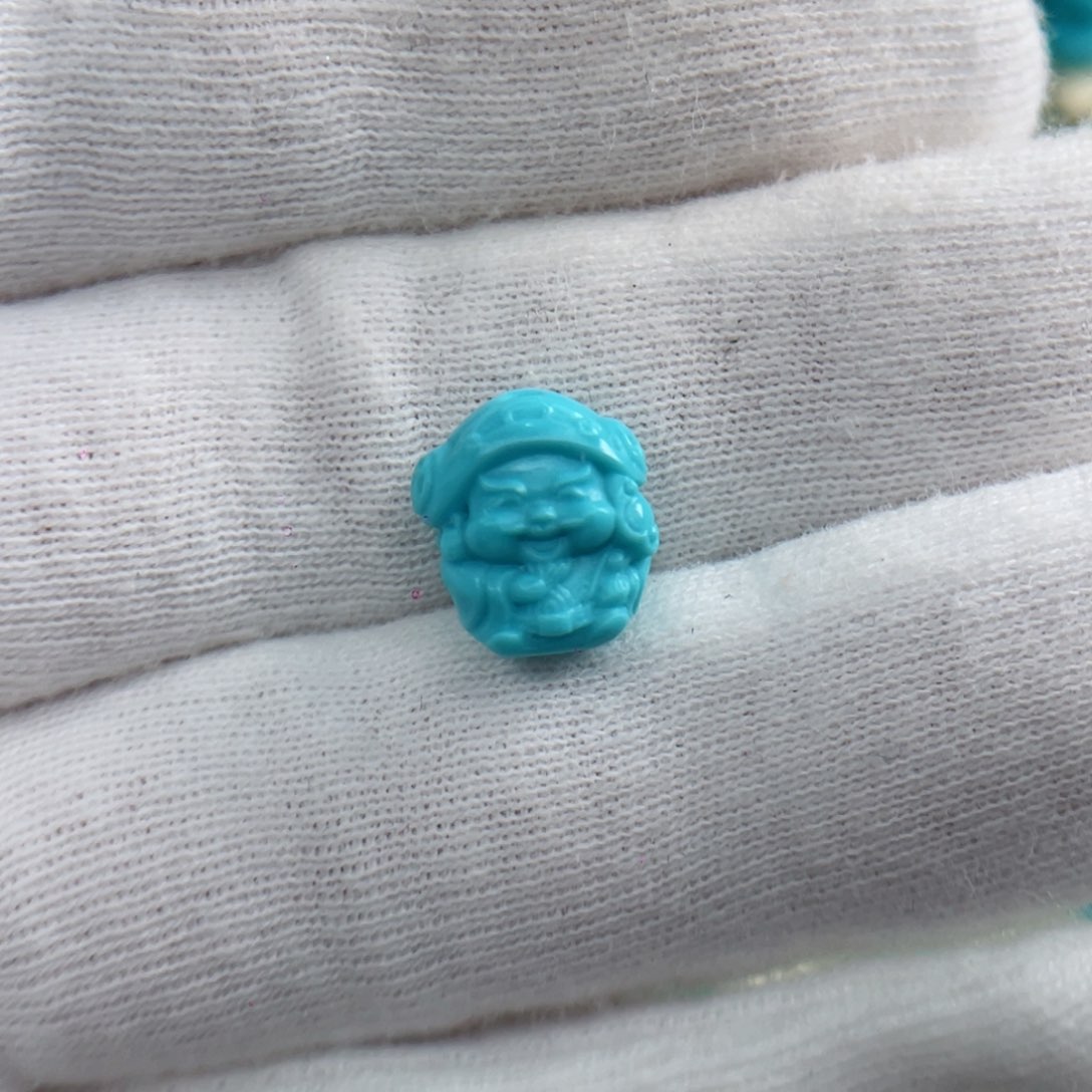 绿松石颈饰未镶嵌取***地卡10-11.2-7.3